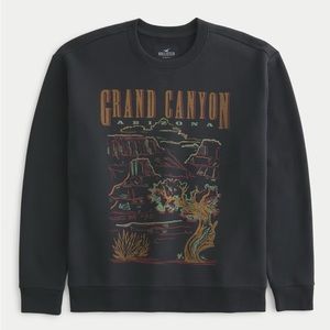 Hollister Graphic Crew Sweatshirt - NWT